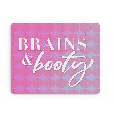 Grappige Muis Mat Kantoor Werk Mousepad Bureau Accessoires Computers Collega Collega Hersenen & Buit Gym Meisje Voor Haar Bum Gift Banter MM421
