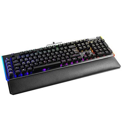 EVGA Z20 Rgb Clavier de jeu mécanique optique rétroéclairé LED RVB, commutateurs mécaniques optiques (linéaire)