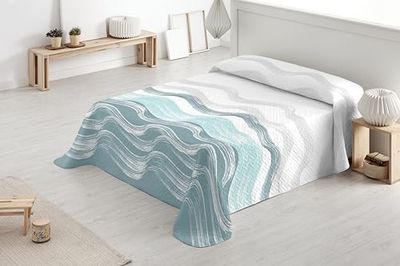 Degrees home - Paraiso - Sängtäcke 135 - Bouti överkast - Vår, Sommar -230 x 260 cm - Grön