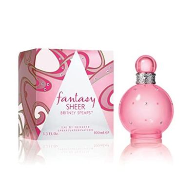 Britney Spears - Fantasy Sheer - Eau de toilette pour femme - Spray Vaporisateur - Senteur Orientale et Gourmande - Parfum Pétillant et Séduisant - 100 ml