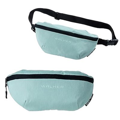 Walker 42172-026 - Lifestylowa torba na pasek Finn Malibu z główną komorą zapinaną na zamek i regulowanym paskiem na ramię, wodoodporna, ok. 3 l pojemności