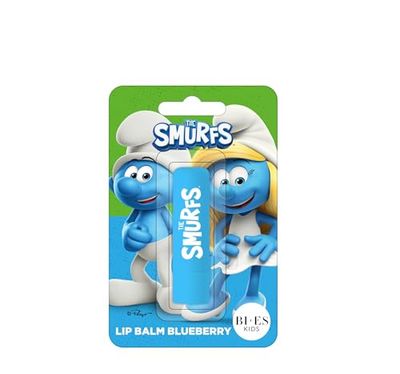 The Smerfy Blueberry Flavour Lip Balm with Moisturising, Hydrating and Nourishing Formula for Kids