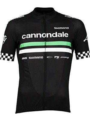 SHIMANO CFR Replica Jersey Team S Maglietta Unisex Adulto, Nero, S