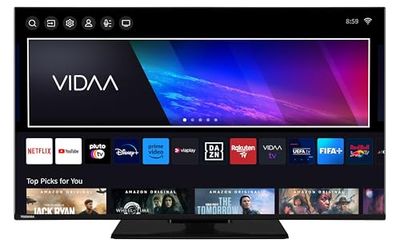 43UV3463DAW (108 cm (43 Zoll), schwarz, UltraHD/4K, Triple Tuner, SmartTV, VIDAA)