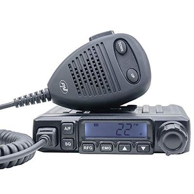 CB-radio PNI Escort HP 6500, multistandard, 4W, AM-FM, 12V, ASQ, RF Gain, cigarettändarplugg ingår AM/FM-omkopplare endast i EU-bandet - PNI,
