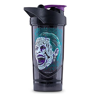 Shieldmixer Hero Pro Classic Shaker for Whey Protein Shakes and Pre Workout, BPA Free, 700 ml, Joker