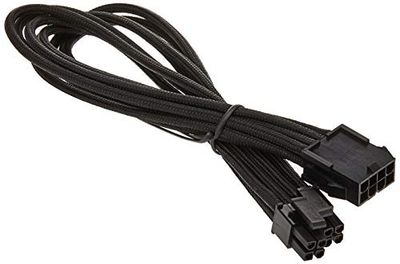 Silverstone Tek PP07-EPS8B Câble d'alimentation avec 1 connecteur 8 Broches vers 8 Broches EPS12V
