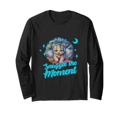 Snuggle the Moment Cute per baby pannolino gatto coccole Maglia a Manica