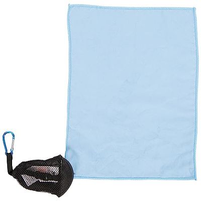 Trespass Unisex Dripclip Microfibre Towel Keyring, Blue, One Size