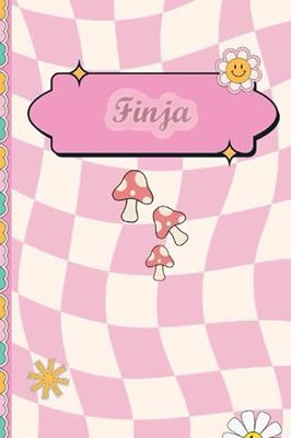 Finja Notizbuch: Ein wunderschönes liniertes Notizbuch als Geschenk für Frauen oder Mädchen mit dem Namen Finja