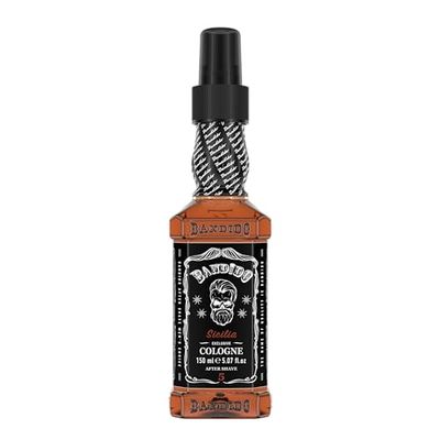 Bandido Eau de Cologne après-rasage pour homme - Eau de rasage pour homme - Rafraîchit et rafraîchit - Parfum longue durée - Prévient les brûlures du rasage et soin après le rasage (Sicilia/Volcano