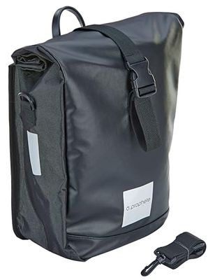 Prophete Zijtas, 20 l, waterdicht, met snelver met draaggreep, montageelementen verborgen, zwart