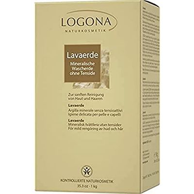 Logona – 1012po1 – Ghassoul – Cura e bellezza del capello – Polvere – 1000 g