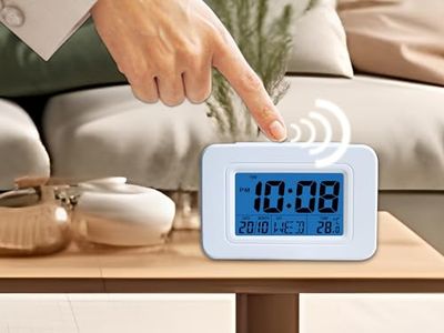 BCD High Tech Parts - Despertador Digital con función de Voz RTALK3 – Hora al Alcance de la Voz – Ideal para Personas Mayores, con discapacidad Visual – Anuncio de Hora/Minuto/Temperatura en francés