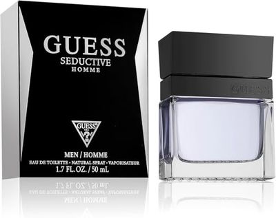 GUESS Seductive, Eau de Toilette, Parfum Homme, Oriental Boisé, Parfum Élégant de Longue Durée, 50 ml