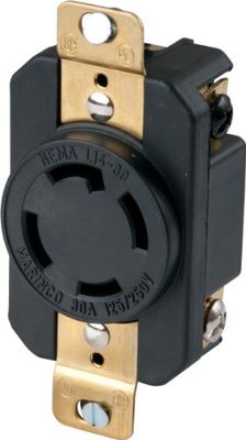 Marinco Andere Receptacle Locking 30A 125/250V 3-polige 4-draads DMA-200, meerkleurig, één maat