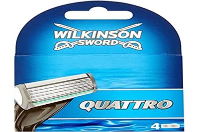 Wilkinson Sword Quattro rakblad – 4-pack