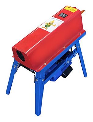 Bricoferr Desgranadora elétrica de milho 550 W - capacidade superior a 180 kg/h