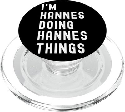 Soy Hannes Haciendo Cosas de Hannes PopSockets PopGrip para MagSafe