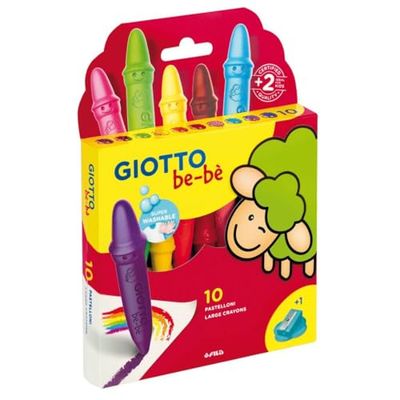 Pastelloni Cire Giotto Bebe' 10 pièces
