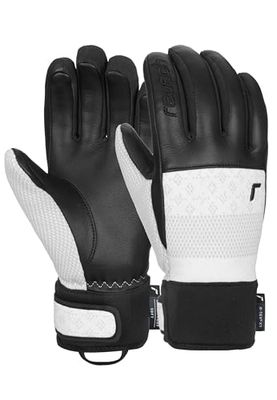 Reusch Re:Knit Elisabeth R-TEX® XT extra caldi, impermeabili, antivento e traspiranti e completamente senza cuciture, invernali, guanti da neve, guanti da sci da donna
