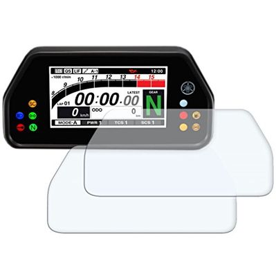 Speedo Angels SAYA711 Dashboard Screen Protector for YAMAHA R1 / R1M (2015+), 1 x Ultra Clear & 1 x Anti Glare