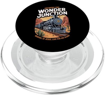 Vintage Answers VBS Wonder Junction Christian Train Theme PopSockets PopGrip for MagSafe