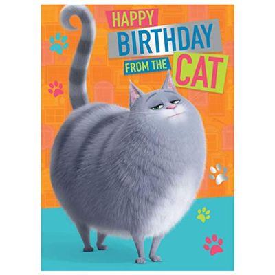 Secret Life of Pets 2 van de Cat wenskaart