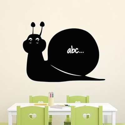 Ambiance - Adhesivo decorativo para pizarra (55 x 75 cm), color negro