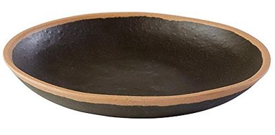 APS guscio – Crocker in melamina, Marrone, Ø 20,5 cm, altezza: 3 cm, 0,5 litri