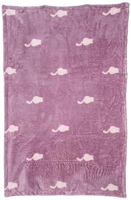 Lilly Coperta in peluche, 70 × 50 cm, Berry
