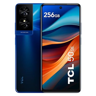 TCL 50 SE 17,2 cm (6.78") Double SIM Android 14 4G USB Type-C 6 Go 256 Go 5010 mAh Bleu