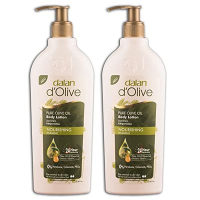 Dalan d´Olive kroppslotion, 2 x 400 ml (2-pack)