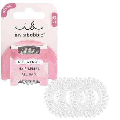 Coleteros Invisibobble Invisibobble Elástico Espiral Transparente 3 Unidades
