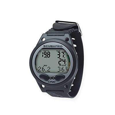 ScubaPRO Unisex vuxen Aladin One Matrix dykdator Nitrox för dykare dykning regulatorer, flerfärgad, en storlek