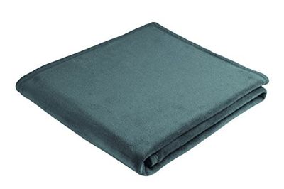 Biederlack Orion Cotton Coperta, Misto Cotone, Smeraldo, Matrimoniale, 200x150x1 cm