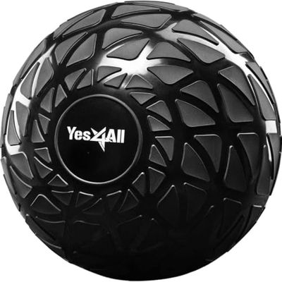 Yes4All MLBA Dynamic Slam Balls 3 kg, Shiny, Geneeskundebal, zandgevuld, zonder stuiterbal, geschikt voor training en krachttraining