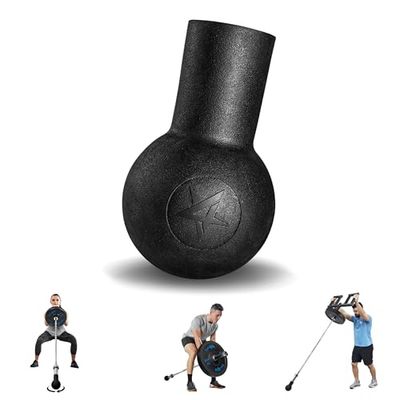 Yes4All skivstångsbomb - Förvandla din träning med landmine-fäste för skivstång, landminbas - pressar, rader, rotationer, delade knäböj - passar 2" olympiska barer