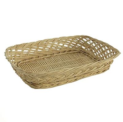 Vacchetti Cestina Vimini Naturale griglia Rettangolare, Multicolor, Piccolo