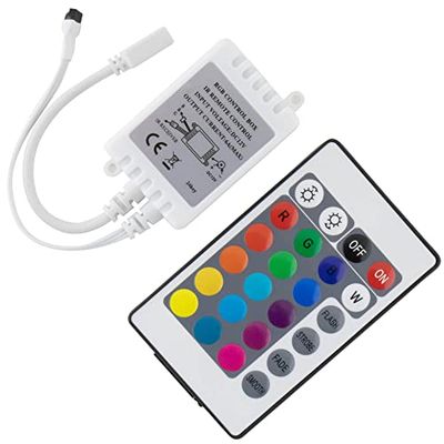 Controlador de faixa RGB IR de 24 teclas.