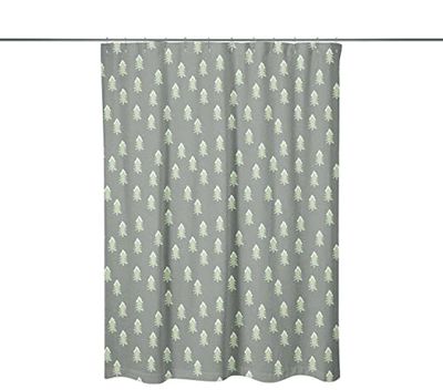 Bonamaison, Rideau de Douche Imprimé Numériquement, Anneaux de Rideau de Douche Inclus, 1 Pièce, 140X200 Cm - Conçu et fabriqué en Turquie