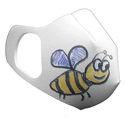 No Brand 90517 slaapmasker voor kinderen, wasbaar en personaliseerbaar