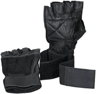 Professionele handschoenen met bandages, polsbandages, trainingshandschoenen, paar, XL