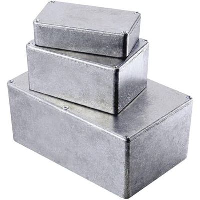 Hammond Electronics 1590RBK Universele behuizing 192 x 111 x 61 aluminium gegoten zwart 1S