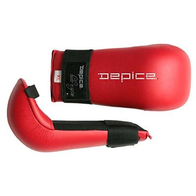 DEPICE Karaté Protège-poings d'entraînement Rouge Taille M
