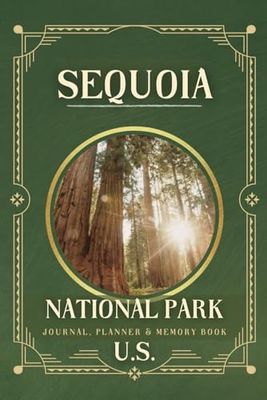 Sequoia National Park Planner, Journal & Memory Book