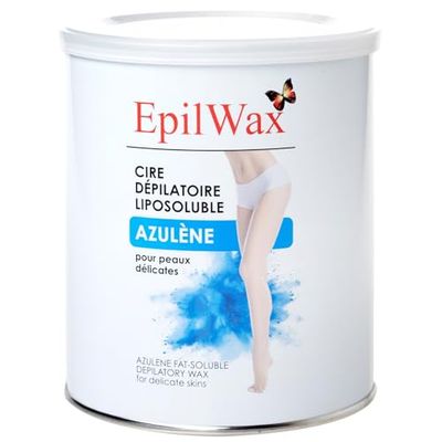EpilWax Hot Azulene Wax for Hair Removal - Professional Quality - 800 ml