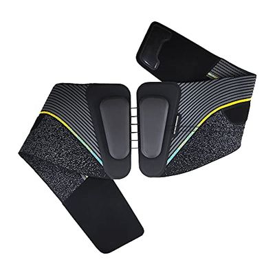 HoMedics Ceinture lombaire de Support abdominale pour le dos – Conçu pour une meilleure posture, discret et léger. Portez-le en position assise, marche et debout pour le sport, le golf ou la moto