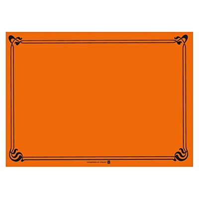 Garcia de Pou toalha de mesa, laranja, 30 x 30 x 30 cm, 500
