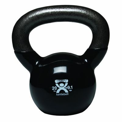 Cando W67022 Kettle Bell Peso 9,1 kg, Negro